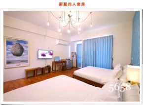 Отель 蔚藍白鷺民宿  Donggang Township